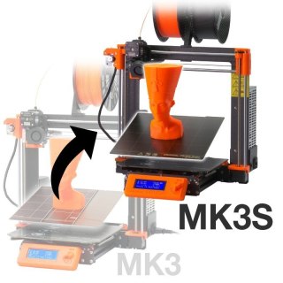 Upgrade z Prusa MK3 Do Mk3S