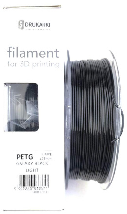 Filament Petg Galaxy Black Light Devil Design 0.33 kg