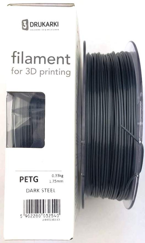 Filament Petg Dark Steel Devil Design 0.33 kg