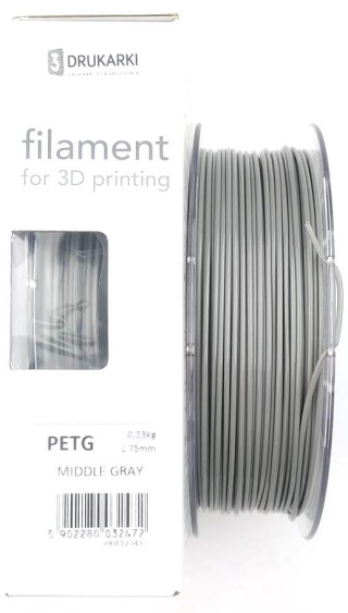 Filament Petg Middle Gray Devil Design 0.33 kg