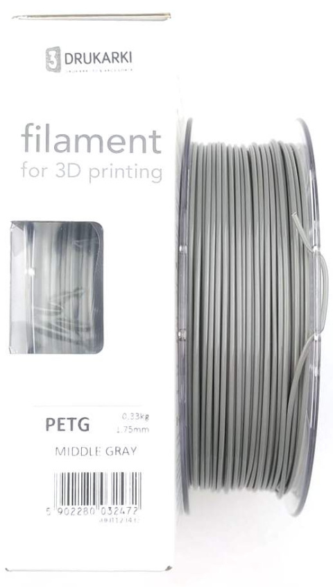 Filament Petg Middle Gray Devil Design 0.33 kg