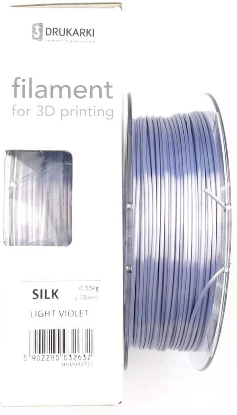 Filament SILK Light Violet Devil Design 1.75 mm 0.33kg