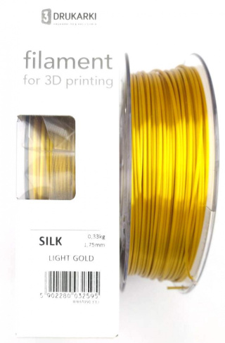 Filament SILK Light Gold Devil Design 1.75 mm 0,33kg