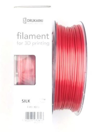 Filament SILK Fire Red Devil Design 1.75 mm 0.33kg