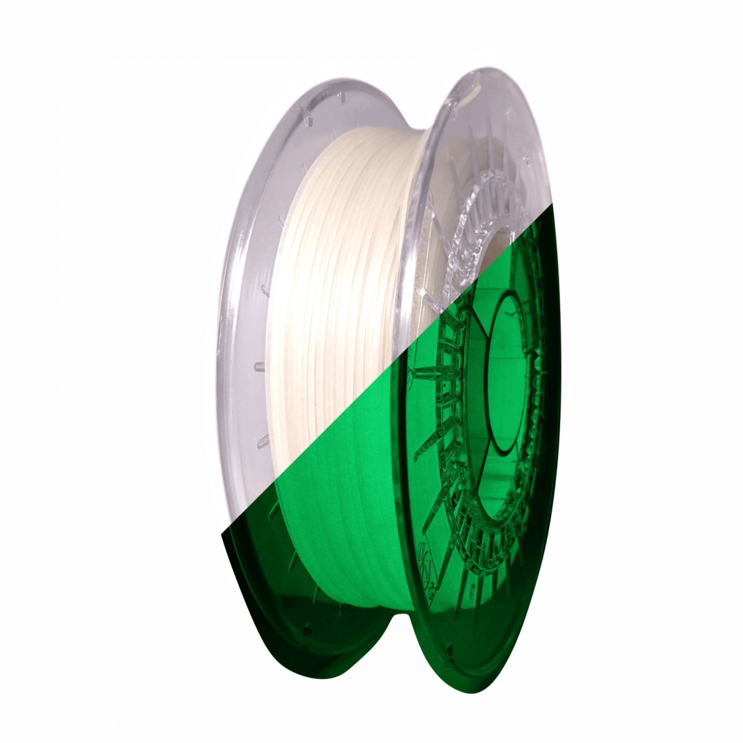 Rosa filament PLA Starter 1,75mm 0,5kg Glow in the Dark Green