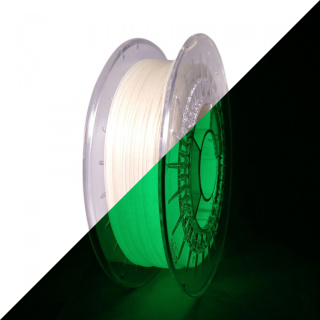 Rosa filament PLA Starter 1,75mm 0,5kg Glow in the Dark Green