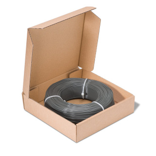 Filament PLA Refill Fiberlogy Grafit 1.75 mm 0.85 kg