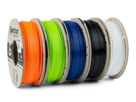 Filament 5pack Premium PETG 5x0.25 kg zestaw filamentów
