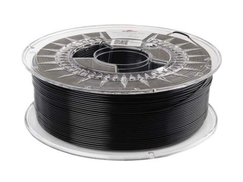 spectrum filaments Petg Deep Black szpula leżąca