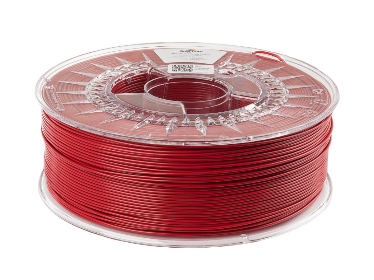 spectrum filaments Smart ABS Dragon Red szpula leżąca