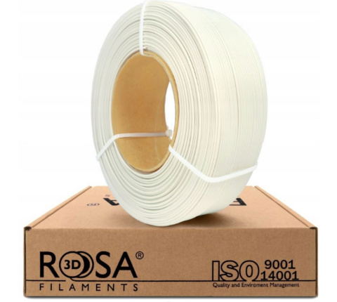 Refill Rosa PLA Starter 1,75mm 1kg White Pearl Satin