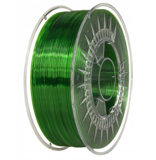 Filament PETG Devil Design Green Transparent 1kg