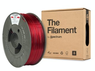 The Filament by Spectrum PETG 1kg 1,75mm Czerwony Transparentny Transparent Red