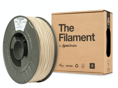 The Filament by Spectrum PLA 1kg 1,75mm Beżowy Wood Ash